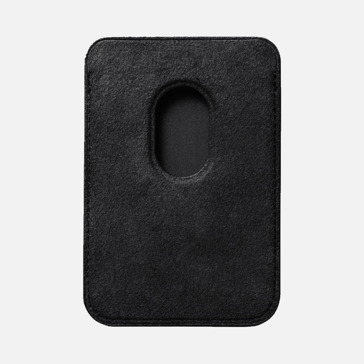 Alcantara MagSafe Wallet - Black Edition