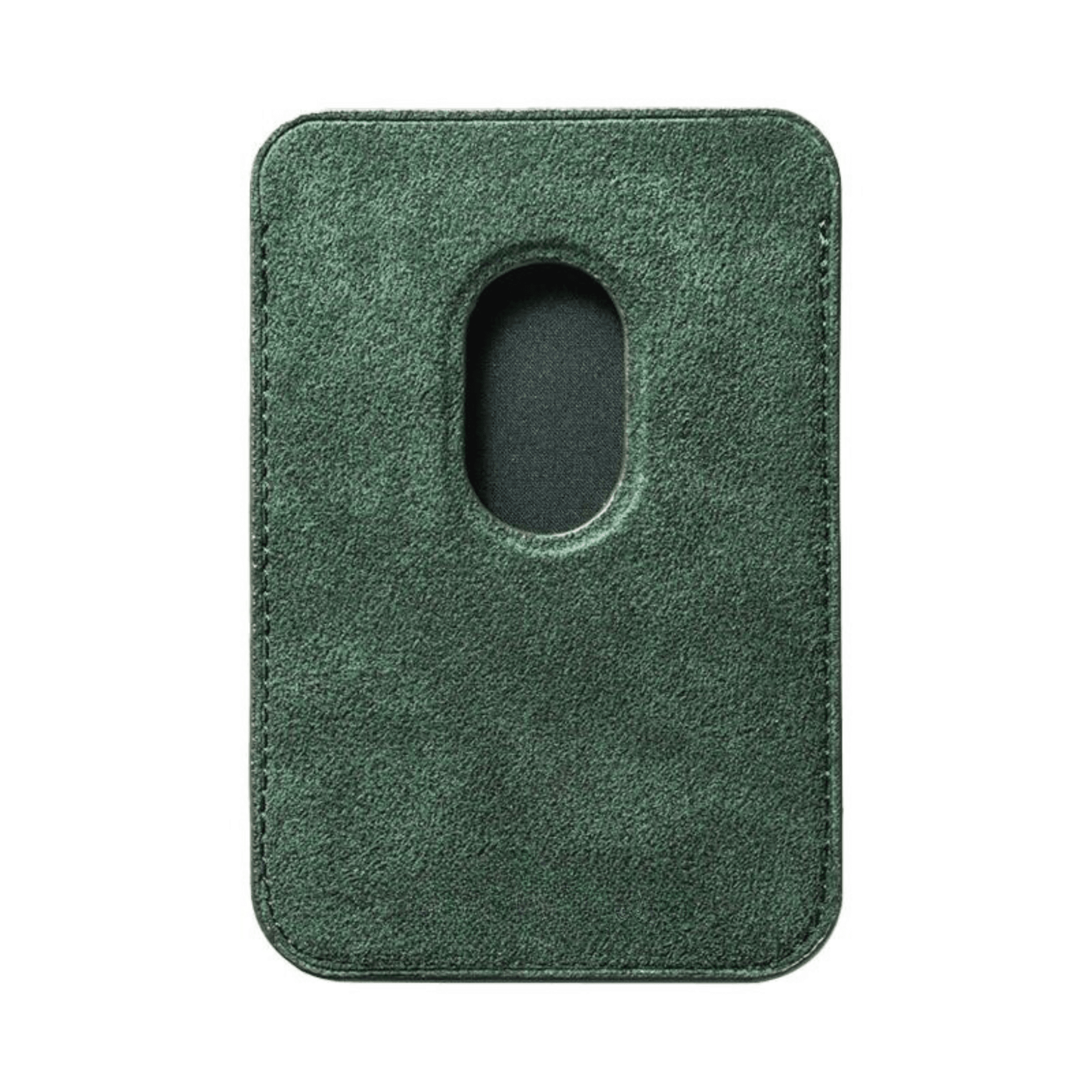 Alcantara MagSafe Wallet - Forest Green Edition